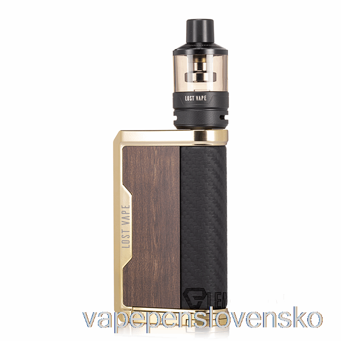 Stratený Vape Centaurus Q200 štartovacia Súprava [podtank] Zlaté Vape Pero Z Teakového Dreva